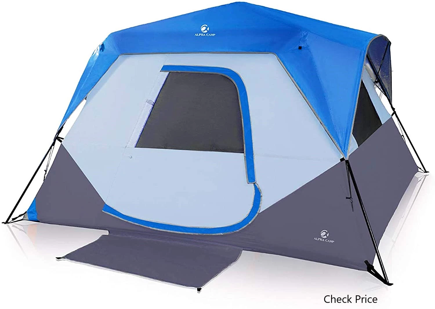 Alpha Camp 6 Person Instant Cabin Tent