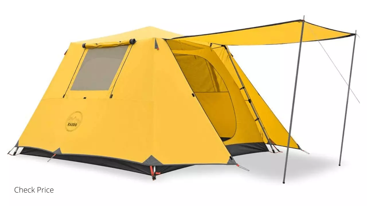 KAZOO 6 Person Family Camping Tent Best 6 Person Instant Tent