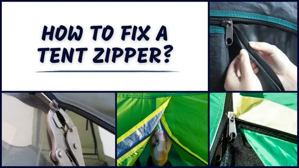 How To Fix a Tent Zipper