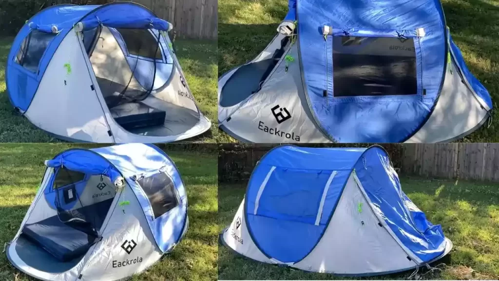 Eackrola 2 Person Instant Popup Tent Best Small  Instant Tents